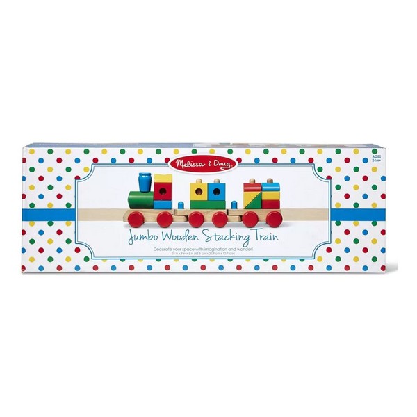 Продукт Melissa and Doug - Дървен шарен влак  - 0 - BG Hlapeta